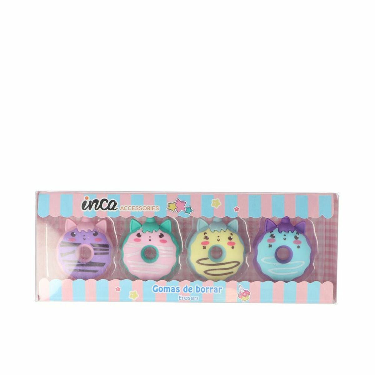 Radiergummi-Set Inca Einhorn (4 pcs)