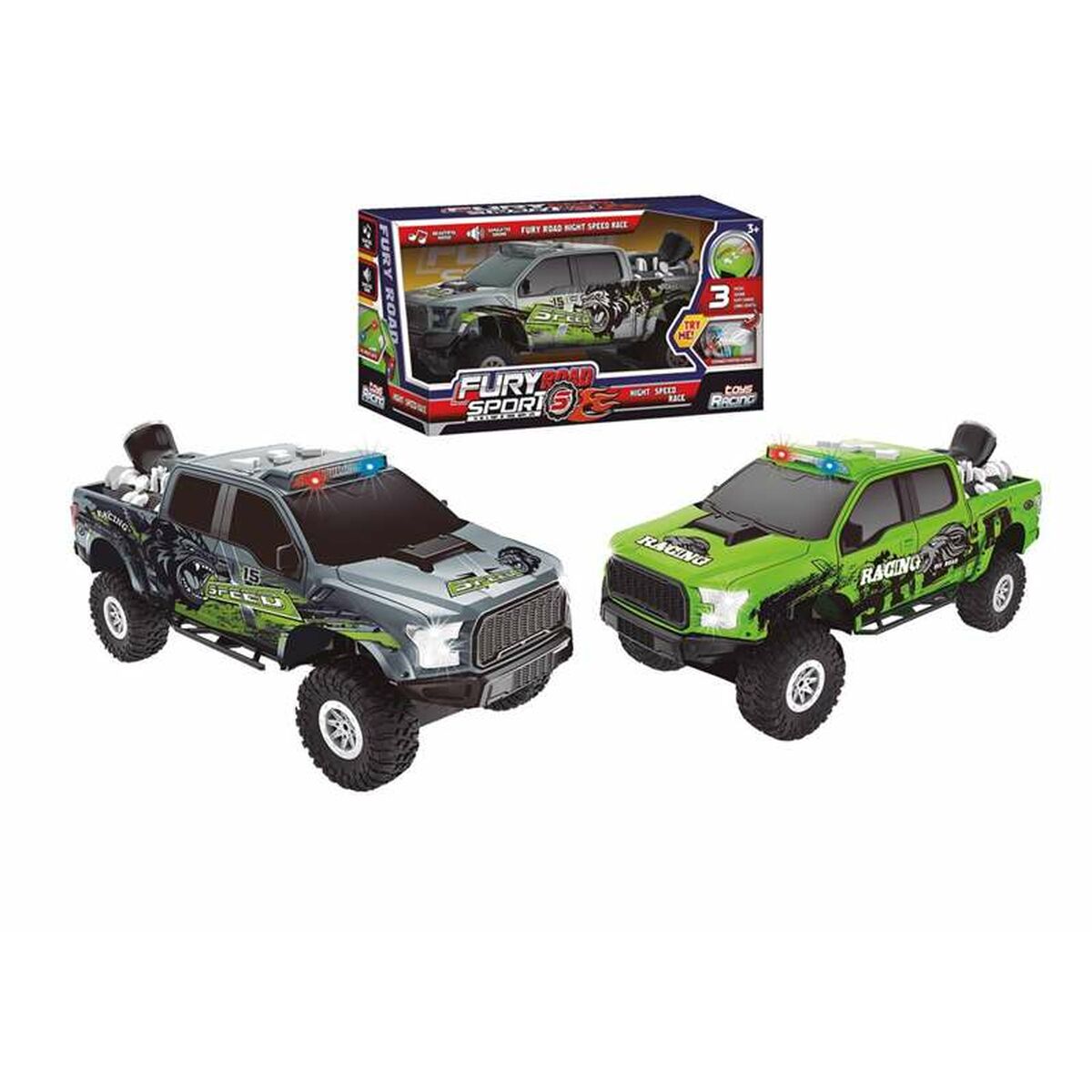 Spielzeugauto Fury Road 4x4 Sport 29 x 12 x 13 cm