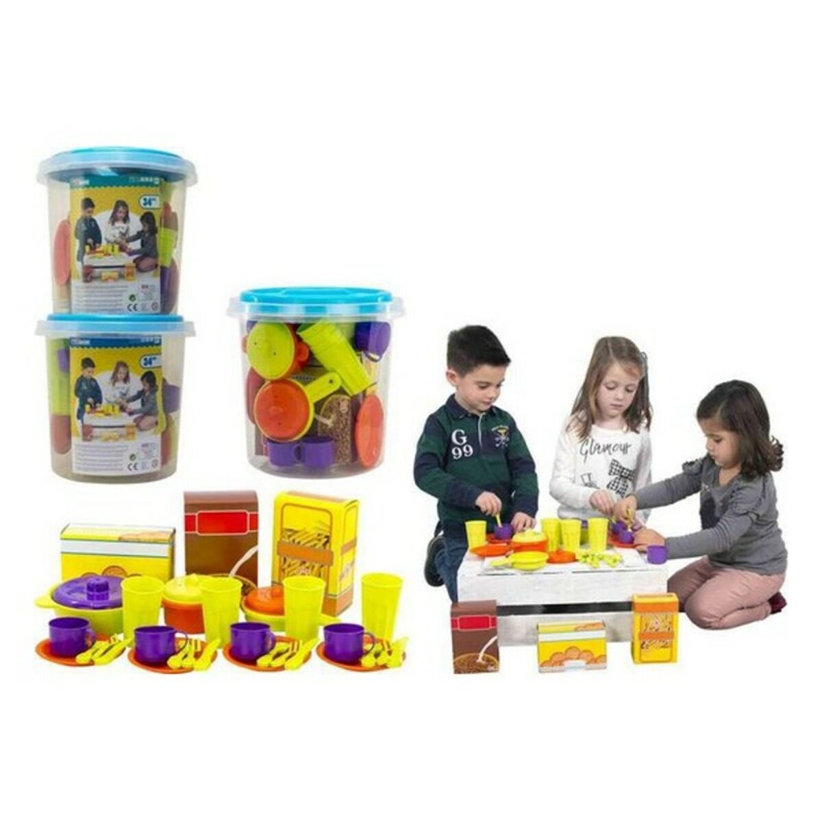 Mahlzeiten-Set (34 pcs)