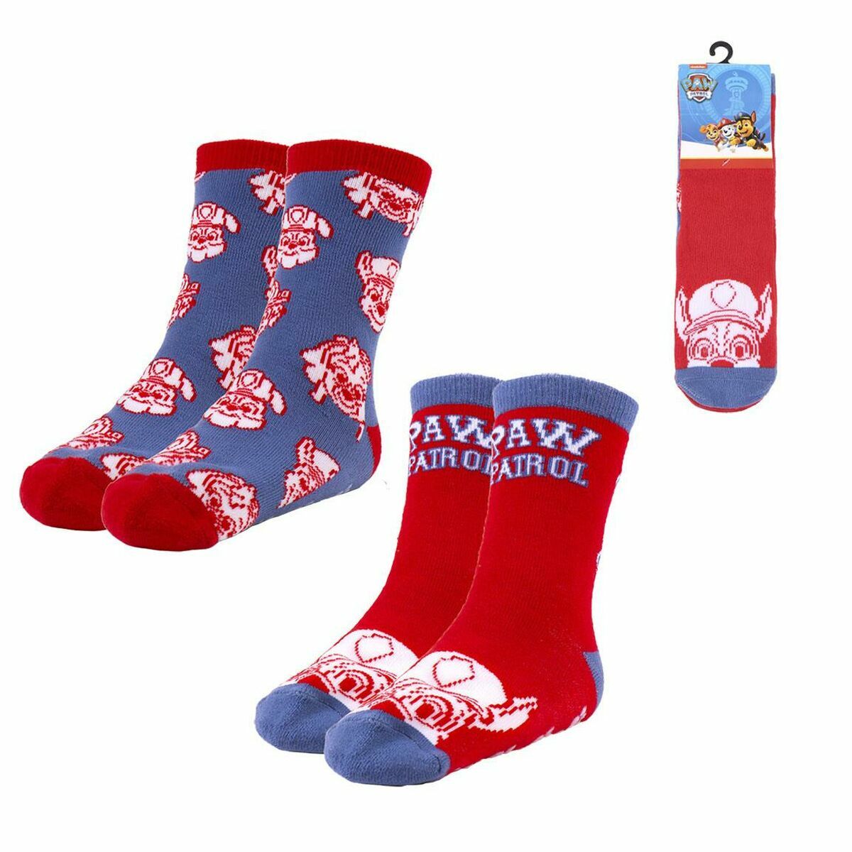 Anti-Rutsch-Socken The Paw Patrol 2 Stück Bunt