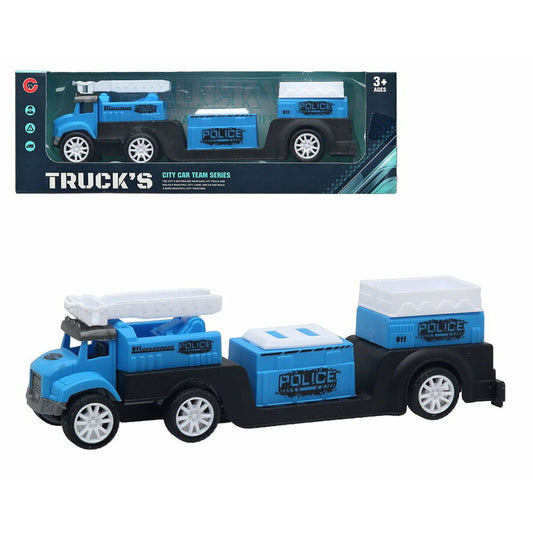 Lkw Blau 22 x 7 cm