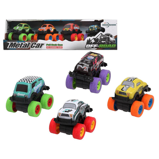 Spielset Fahrzeuge Metal Car Bunt