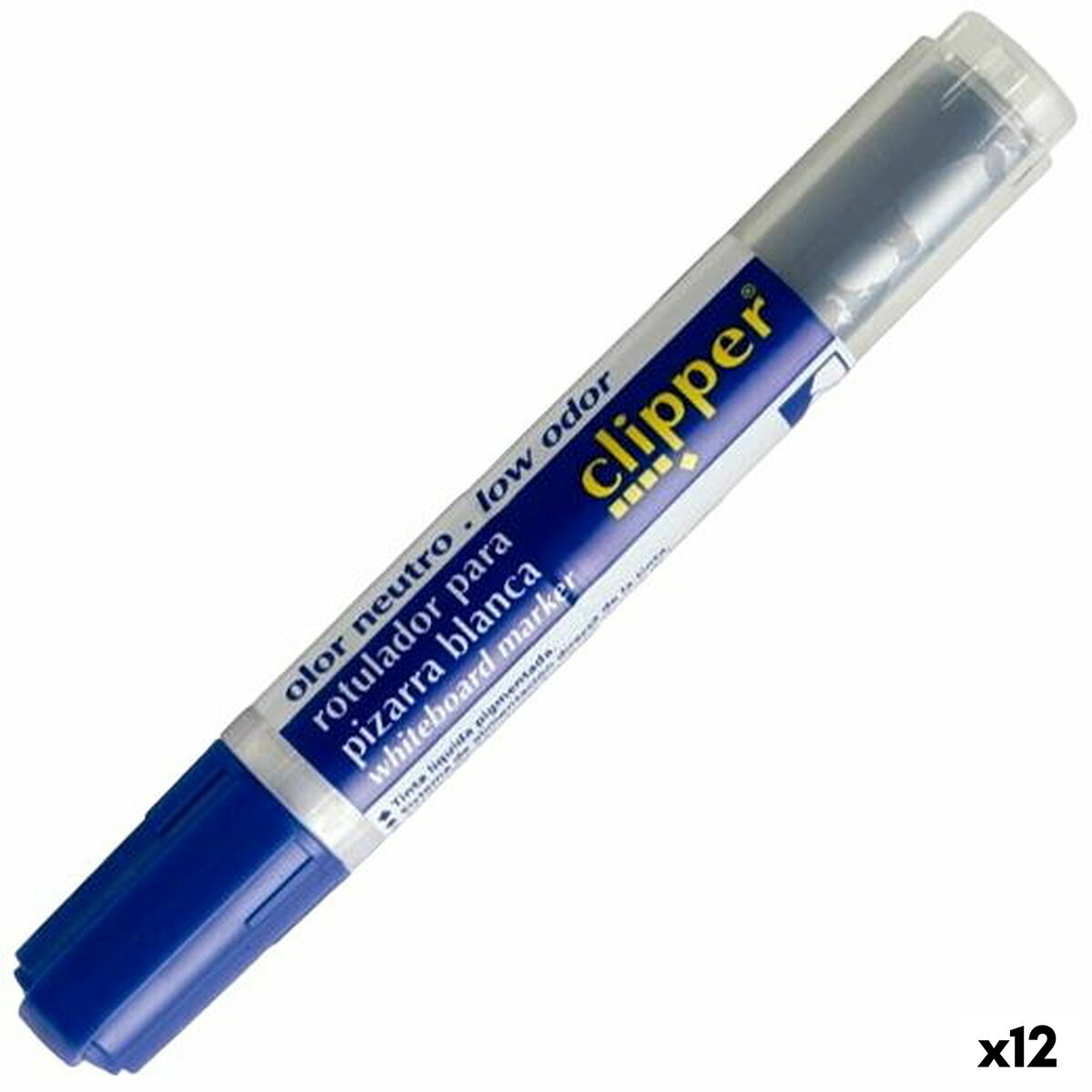 Schiefermarker Alpino Liquid Clipper Blau (12 Stück)