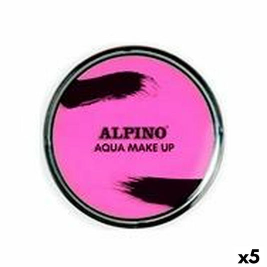 Puder Make-up Alpino Zum Wasser 14 g Rosa (5 Stück)