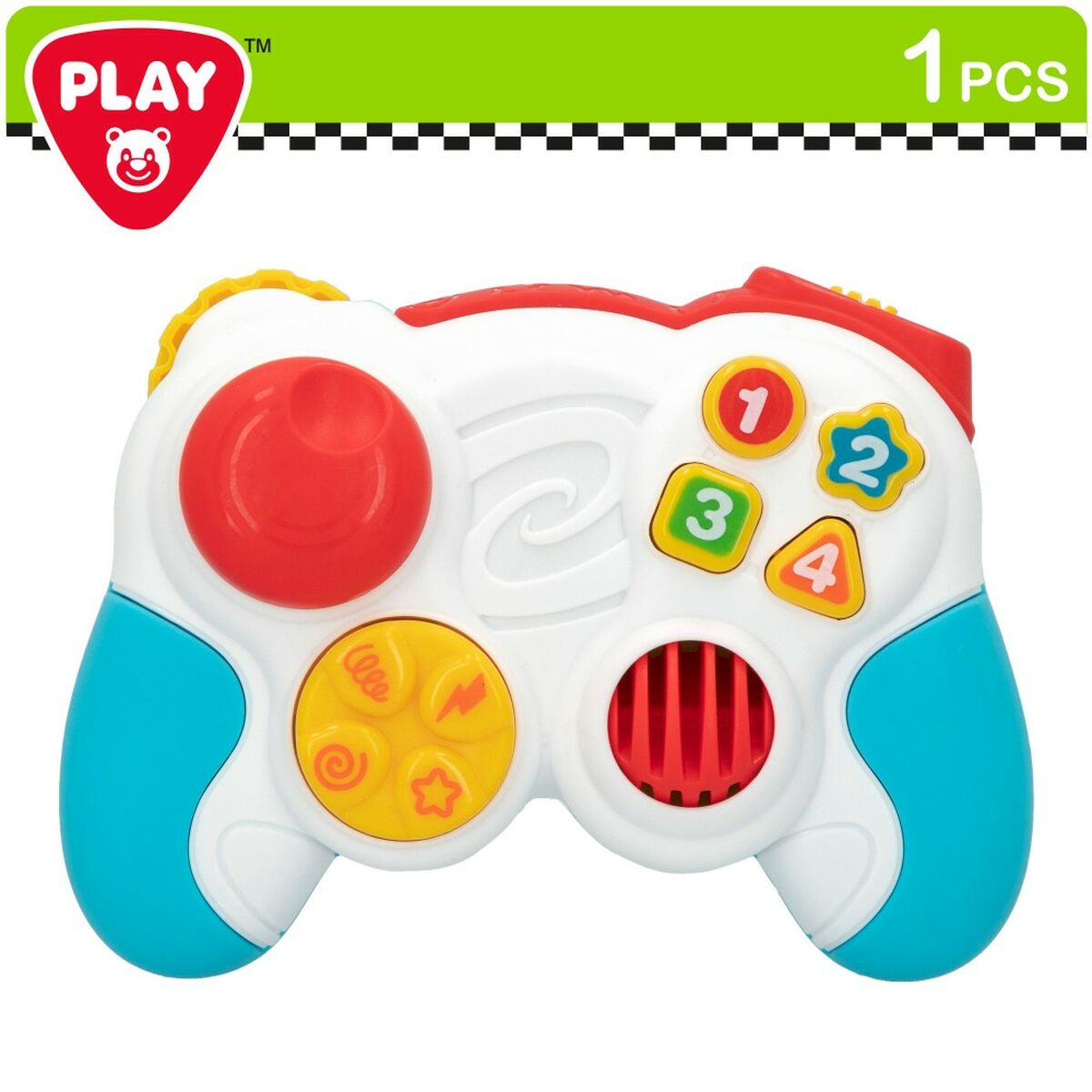 Spielzeugcontroller PlayGo Blau 14,5 x 10,5 x 5,5 cm (6 Stück)