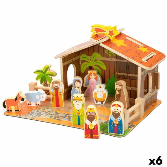 Weihnachtskrippe Woomax 20 Stücke 29,5 x 16,5 x 22 cm (6 Stück)