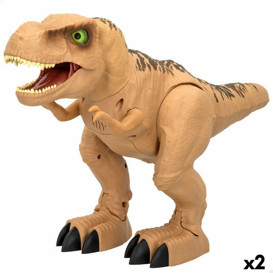 Figur Funville T-Rex 45 x 28 x 15 cm (2 Stück)