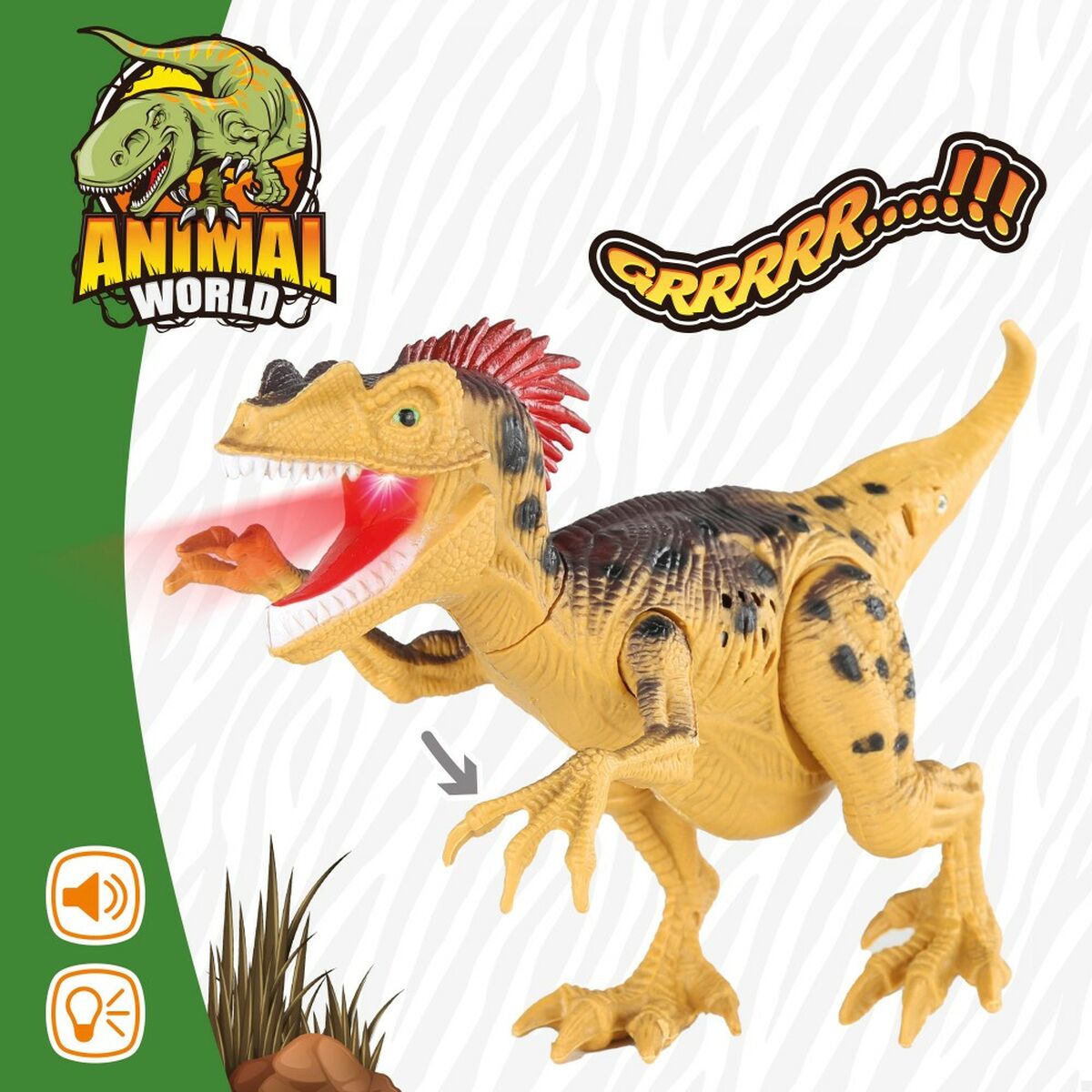 Figurensatz Colorbaby 4 Stücke Dinosaurier 23 x 16,5 x 8 cm (6 Stück)