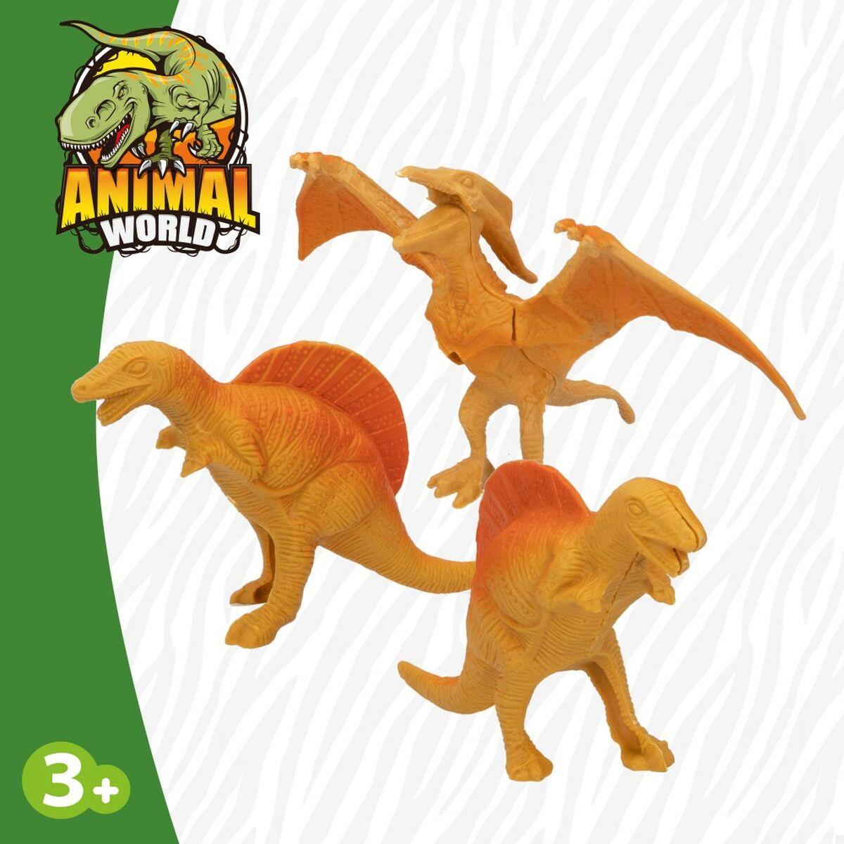 Figurensatz Colorbaby 4 Stücke Dinosaurier 23 x 16,5 x 8 cm (6 Stück)