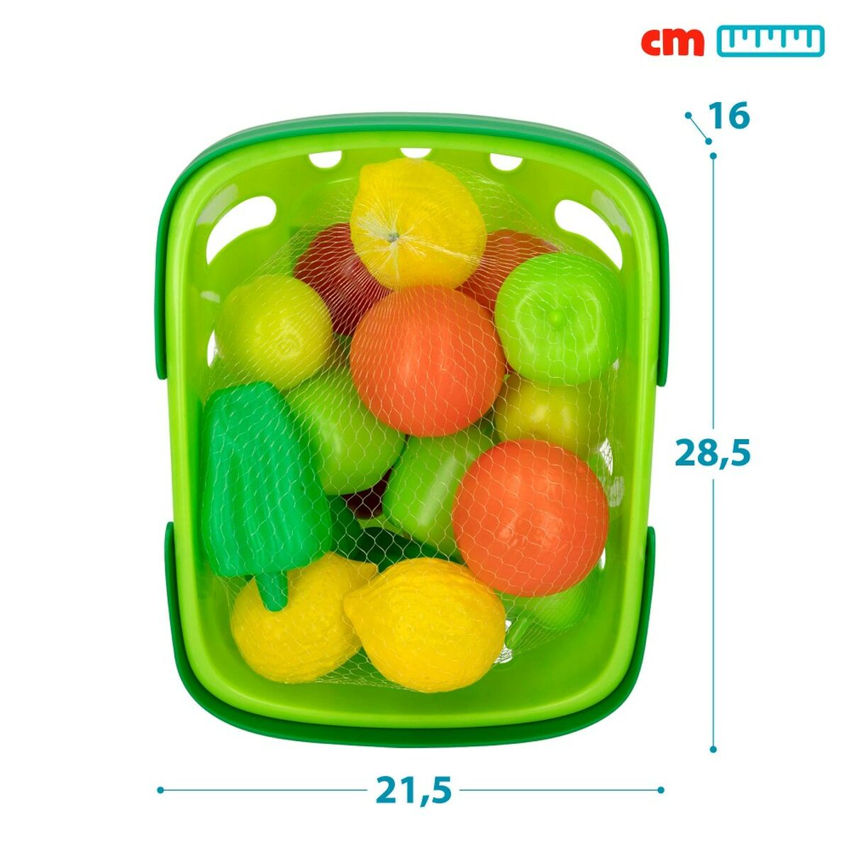 Kit aus Spielzeuglebensmittel Colorbaby 22 Stücke (12 Stück)