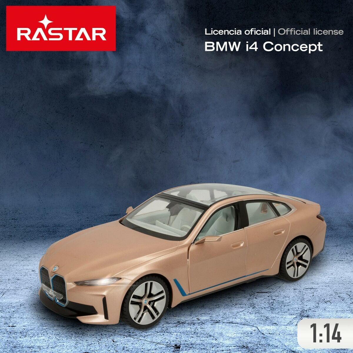 Fahrzeug Fernsteuerung BMW i4 Concept 1:14 Gold (2 Stück)