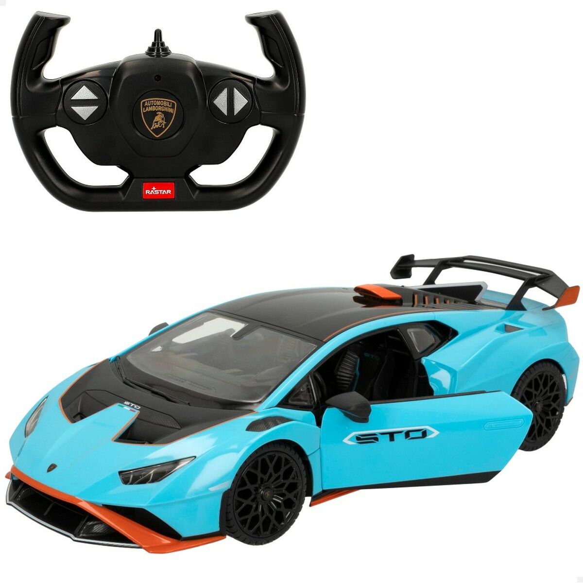 Fahrzeug Fernsteuerung Lamborghini Huracán STO Blau 1:14 (2 Stück)