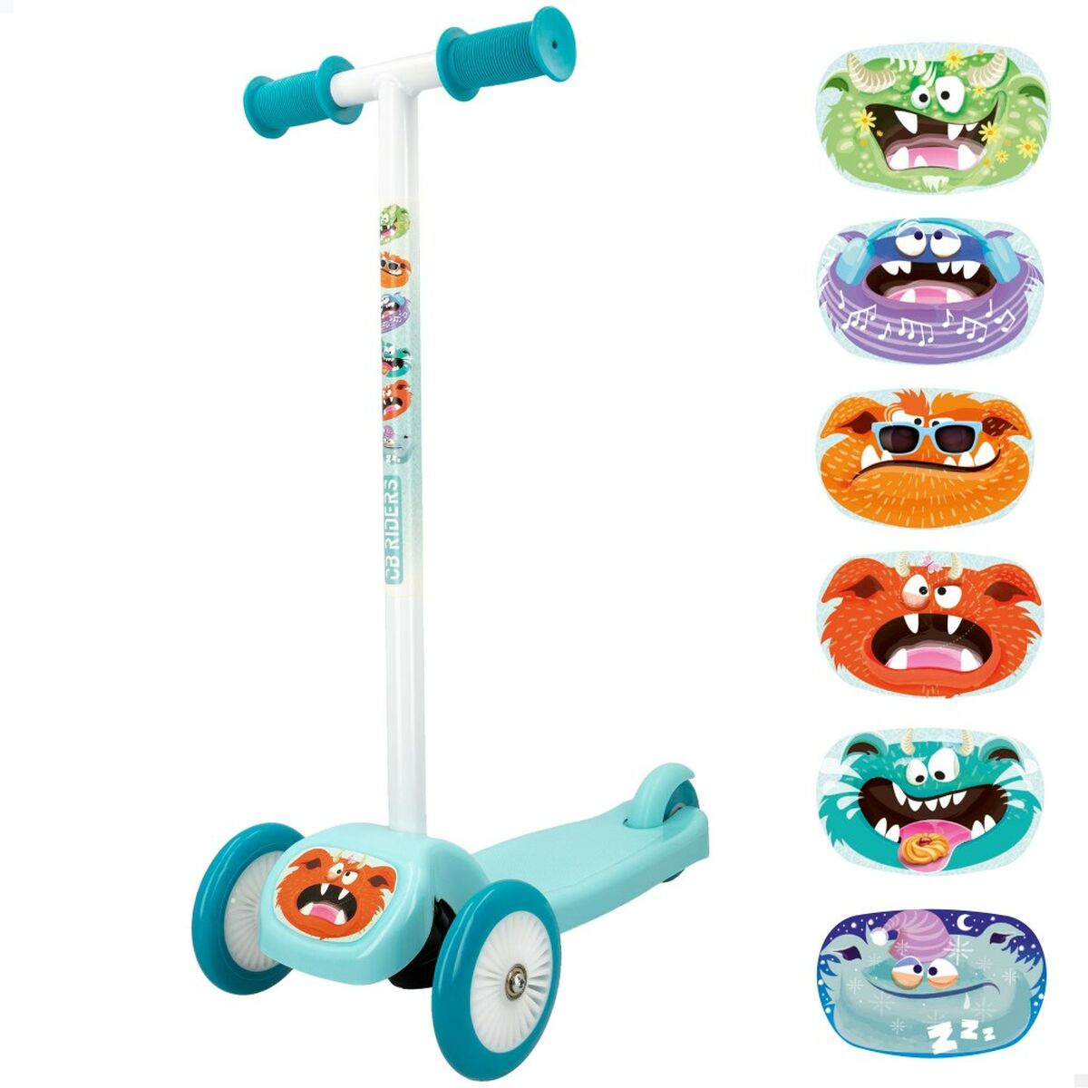 Scooter Colorbaby Monsters 2 Stück