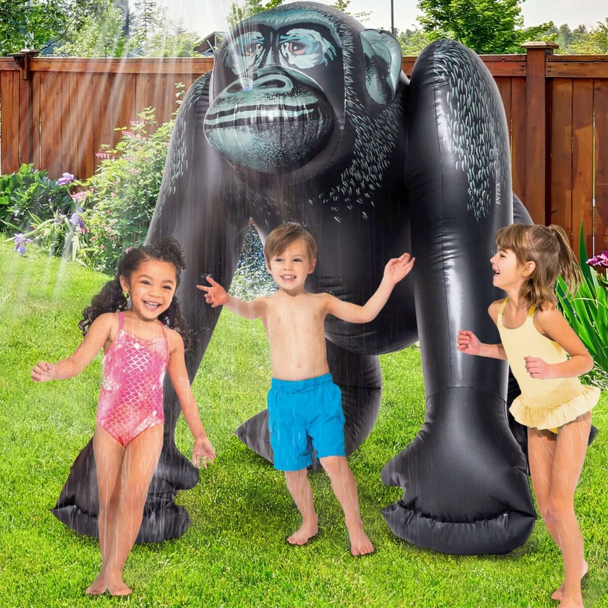 Wassersprinkler-Spielzeug Intex Gorilla 170 x 185 x 170 cm