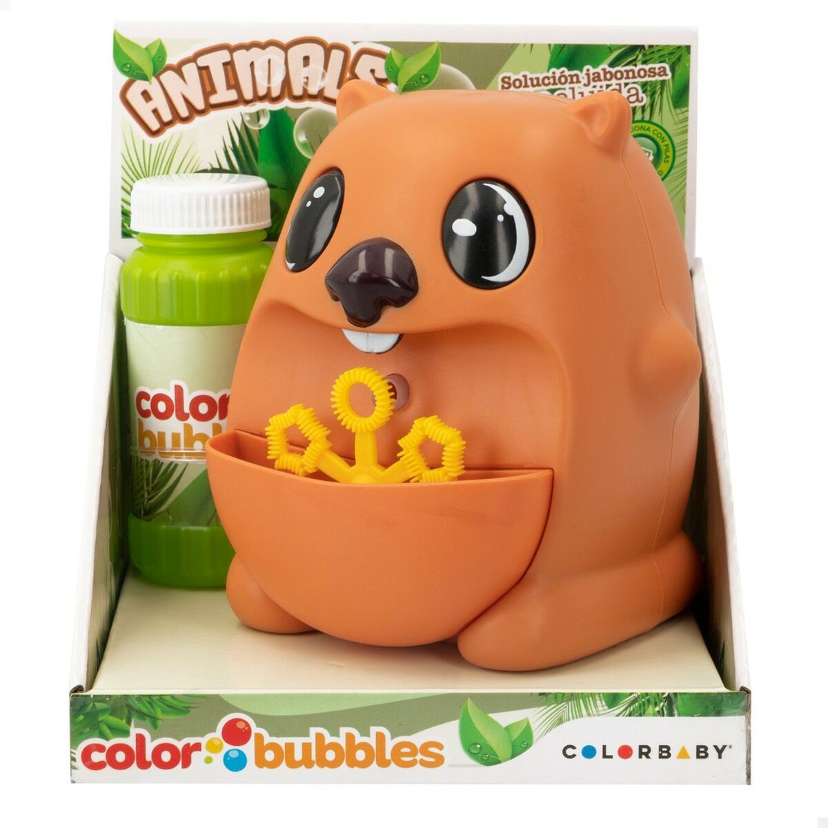 Seifenblasen Spiel Colorbaby Color Bubbles Otter 60 ml 11 x 12 x 11 cm (6 Stück)