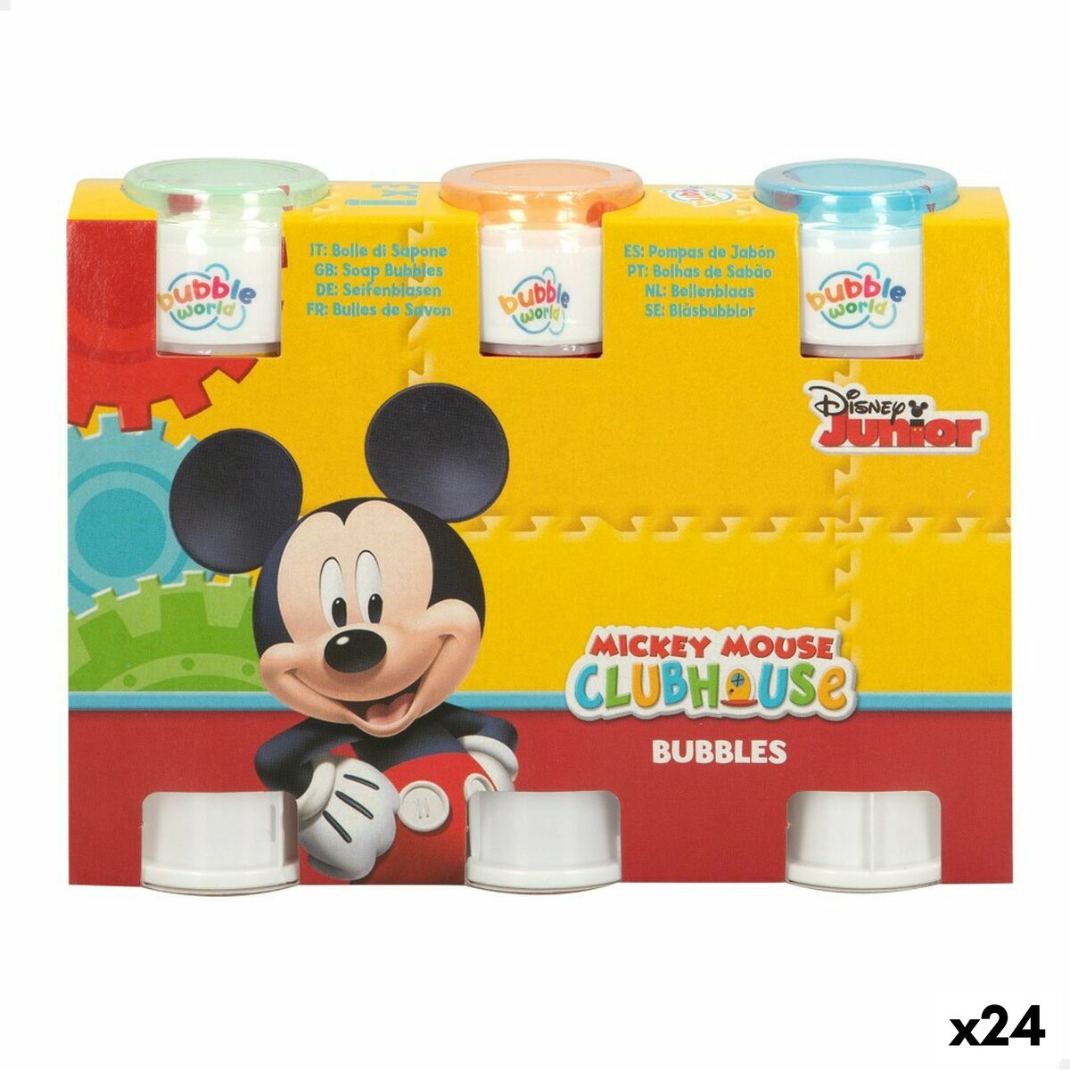 Blasebalg-Set Mickey Mouse 3 Stücke 60 ml (24 Stück)