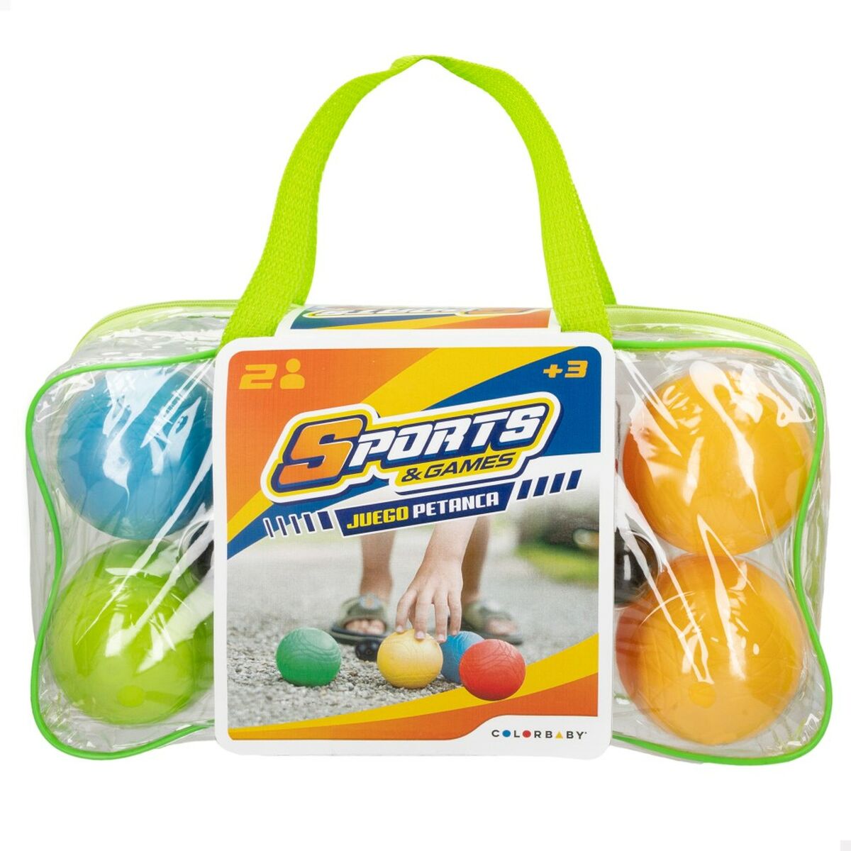 Boccia-Spielset Colorbaby 10 Stücke 6 Stück