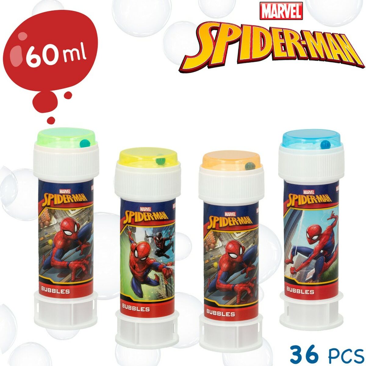 Pompero Spider-Man 60 ml 3,8 x 11,5 x 3,8 cm (216 Stück)